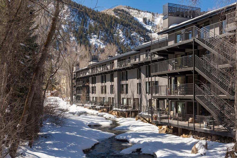 Chateau Roaring Fork Unit 25, Contemporary Condo With River Views, Close To Town アスペン エクステリア 写真